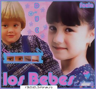 Poze.. - va suparati dak pun poze cu ei cand erau mici??? - Dulce y Criss-Roberta y Diego