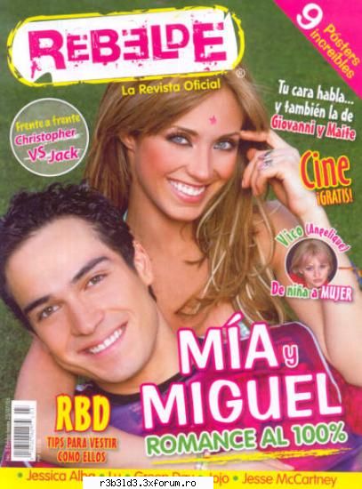 Poze - ad3_dulc3 - Anahi y Poncho-Mia y Miguel