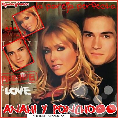 Poze - andreea93rbd - Anahi y Poncho-Mia y Miguel