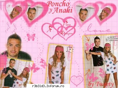 Poze - andreea93rbd - Anahi y Poncho-Mia y Miguel