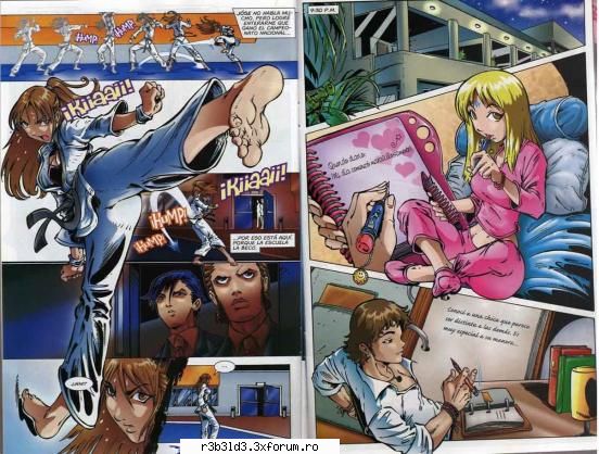 RBD-desene - aici scriau mia ji miguel in jurnal - R3b3ld3