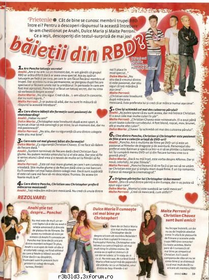 rbd-in revistele din romania tot akolo