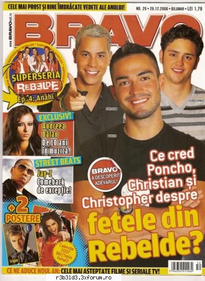 rbd-in revistele din romania cred baietzi despre