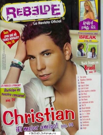 Revista oficiala rebelde - andy_cool_girl - R3b3ld3