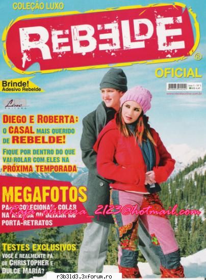 Revista oficiala rebelde - Diego Y Roberta - R3b3ld3