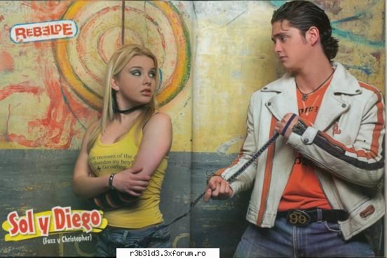 Revista oficiala rebelde - un poster din revista - R3b3ld3